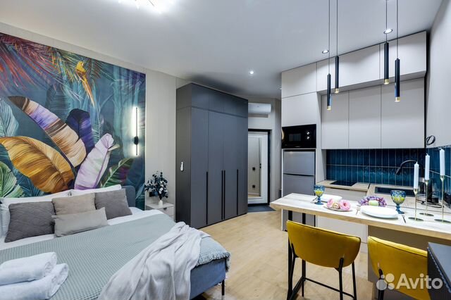 

Квартира-студия, 24 м², 1 кровать