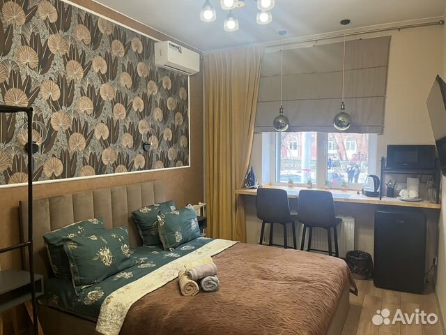 

Квартира-студия, 17 м², 1 кровать