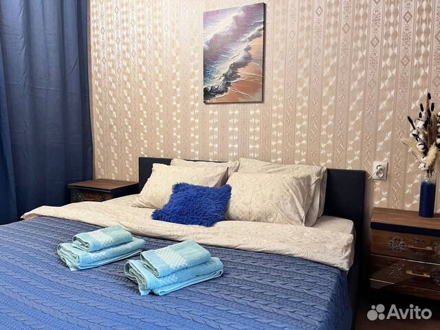

1-к. квартира, 45 м², 3 кровати