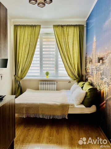 

Квартира-студия, 12 м², 1 кровать