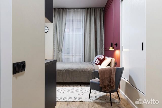 

Квартира-студия, 20 м², 1 кровать