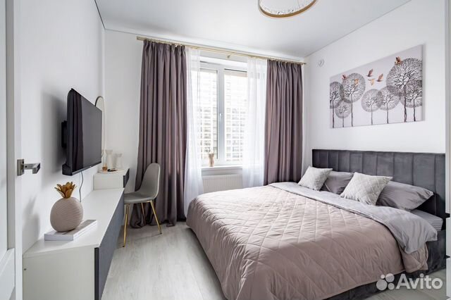 

1-к. квартира, 36 м², 2 кровати