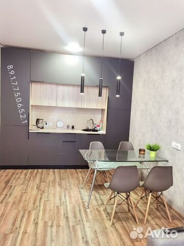 

1-к. квартира, 45 м², 2 кровати
