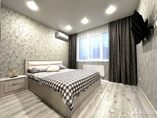 

1-к. квартира, 44 м², 2 кровати