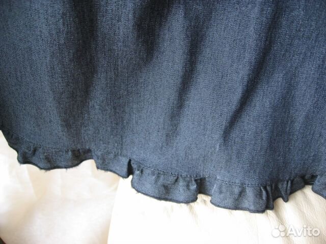Платье джинсовое новое р.44