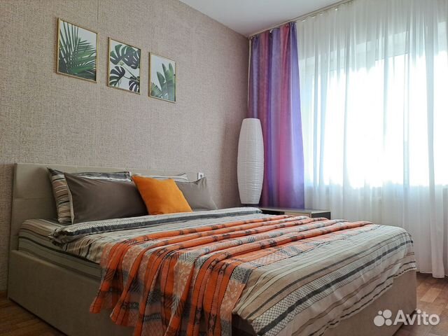 

1-к. квартира, 37 м², 2 кровати