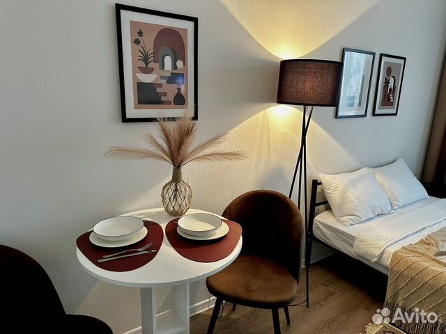 

Квартира-студия, 27 м², 1 кровать