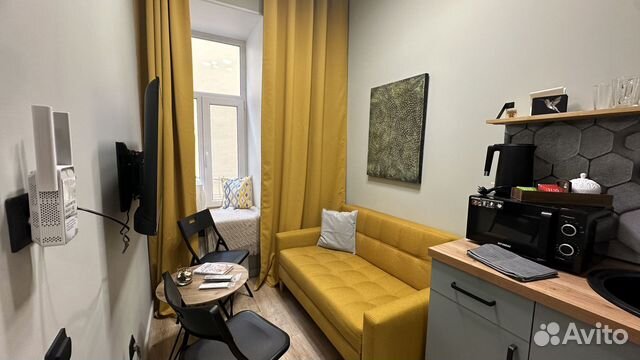 

Квартира-студия, 15 м², 1 кровать
