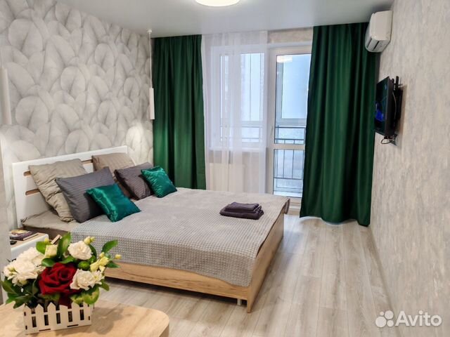 

Квартира-студия, 30 м², 2 кровати
