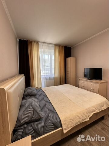 

1-к. квартира, 38 м², 2 кровати