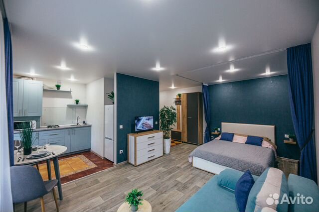 

1-к. квартира, 33 м², 2 кровати