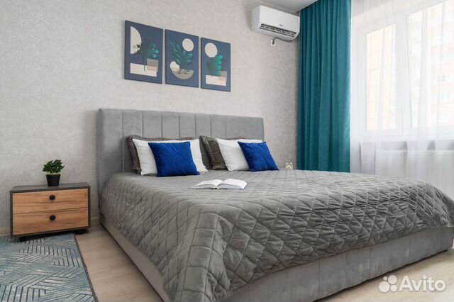 

1-к. квартира, 45 м², 2 кровати