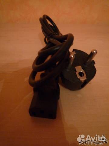 Сетевой шнур-кабель, евровилка