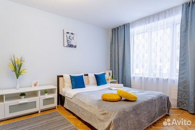 

1-к. квартира, 45 м², 2 кровати
