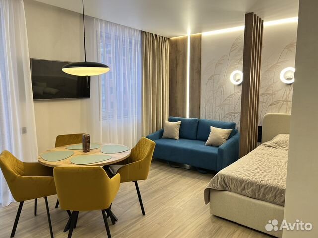 

Квартира-студия, 30 м², 2 кровати