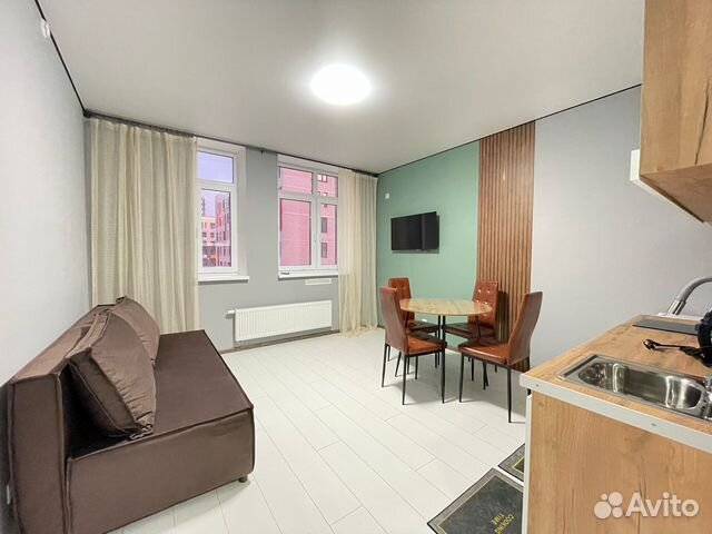 

1-к. квартира, 45 м², 2 кровати
