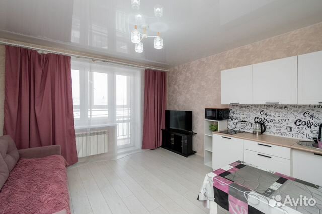 

Квартира-студия, 32 м², 1 кровать
