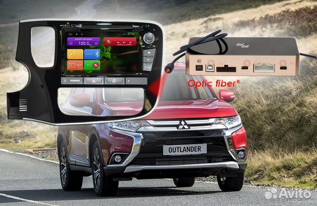 Магнитола для Mitsubishi Outlander 3 на Android 7