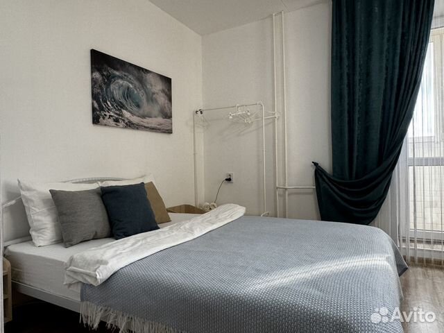 

Квартира-студия, 28 м², 2 кровати