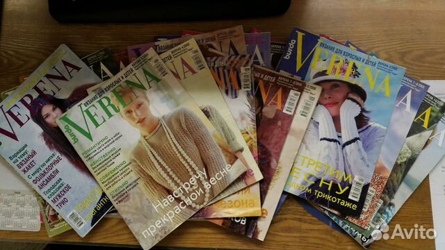 Журнал по вязанию Verena 2005, 2006, 2007