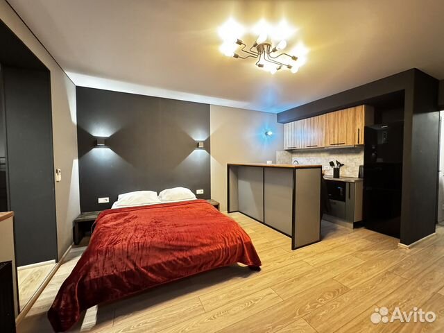 

Квартира-студия, 45 м², 2 кровати