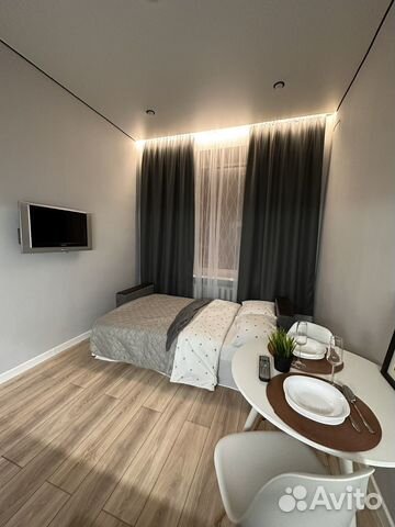 

Квартира-студия, 17 м², 2 кровати