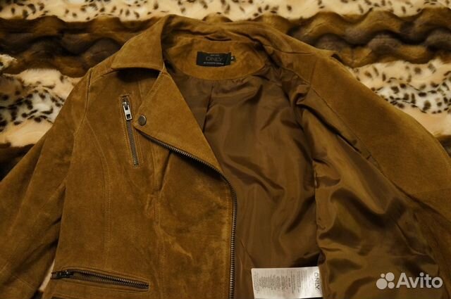 Куртка замшевая женская