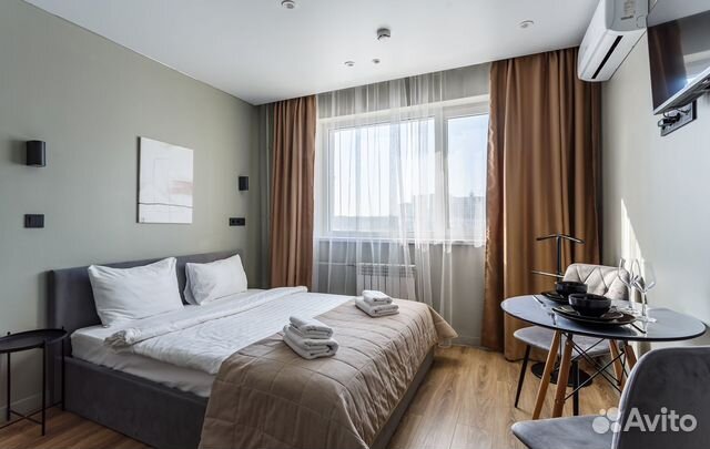 

Квартира-студия в апарт-отеле, 18 м², 1 кровать