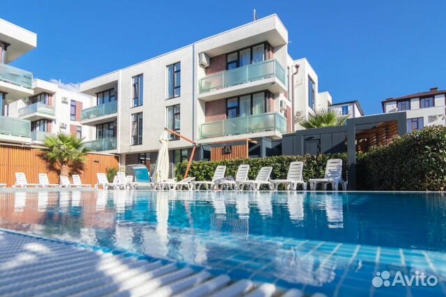 

Квартира-студия, 32 м², 2 кровати