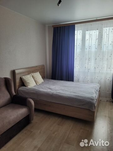 

1-к. квартира, 38 м², 2 кровати