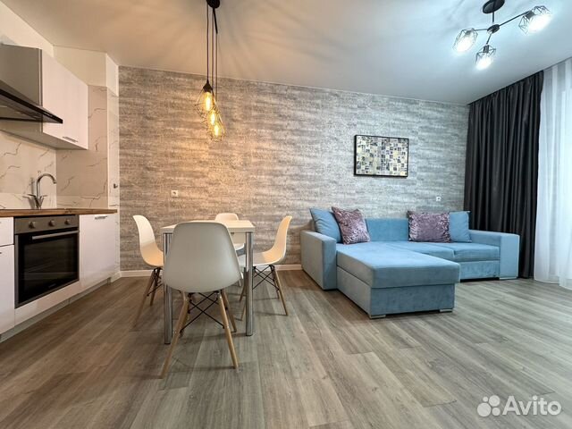 

1-к. квартира, 46 м², 2 кровати