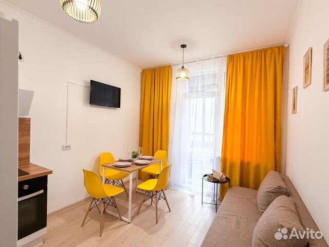 

1-к. квартира, 38 м², 2 кровати