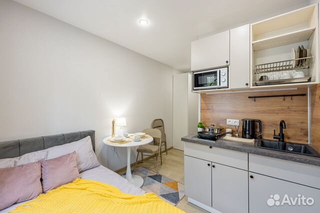 

Квартира-студия, 20 м², 1 кровать