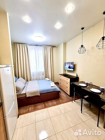 

Квартира-студия, 20 м², 1 кровать