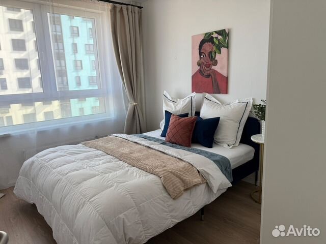 

1-к. квартира, 37 м², 2 кровати