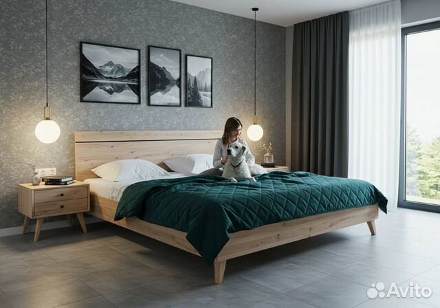 

1-к. квартира, 48 м², 2 кровати