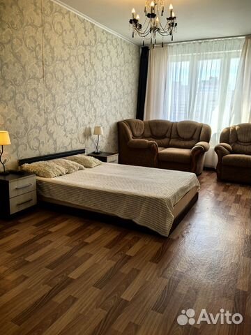 

1-к. квартира, 46 м², 2 кровати
