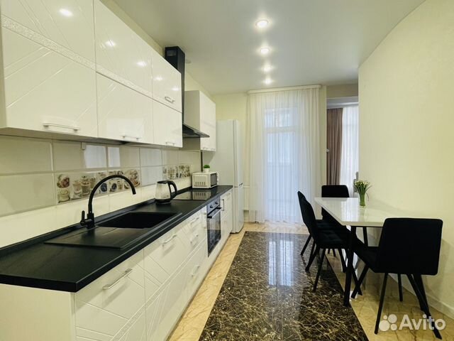 

1-к. квартира, 39 м², 3 кровати