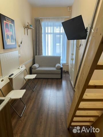 

Квартира-студия, 20 м², 2 кровати