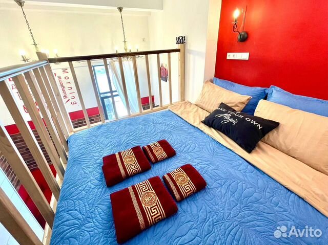 

Квартира-студия, 24 м², 2 кровати