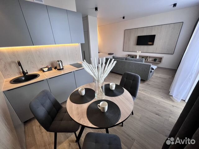 

Квартира-студия, 35 м², 1 кровать