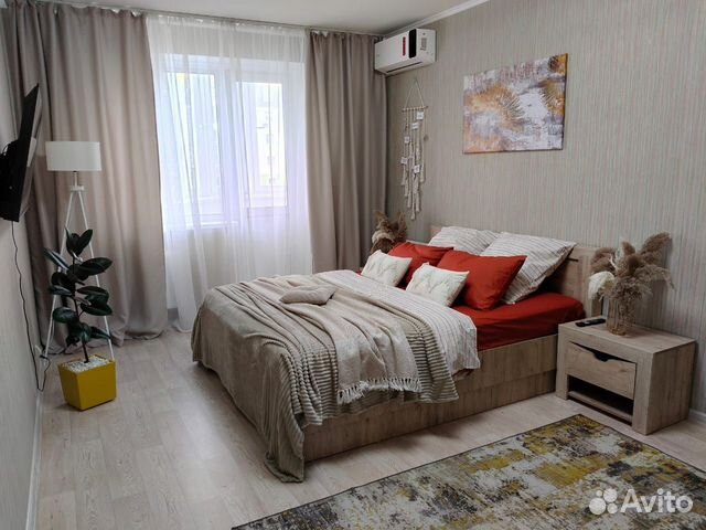 

1-к. квартира, 38 м², 2 кровати