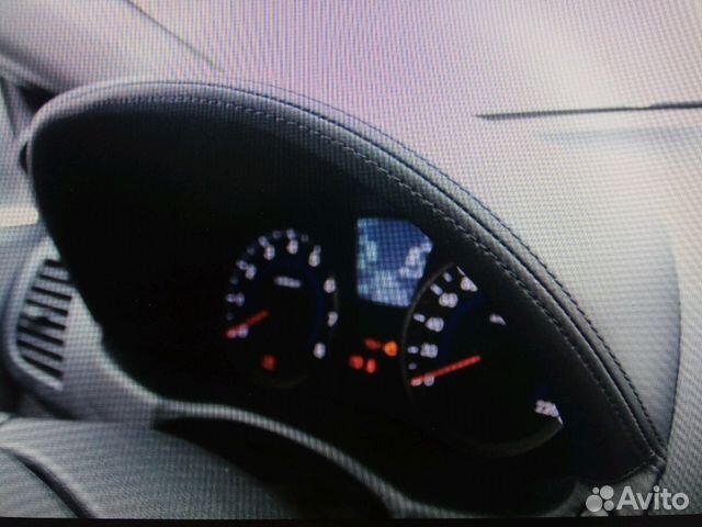 Кожаный козырек панели приборов Hyundai Solaris