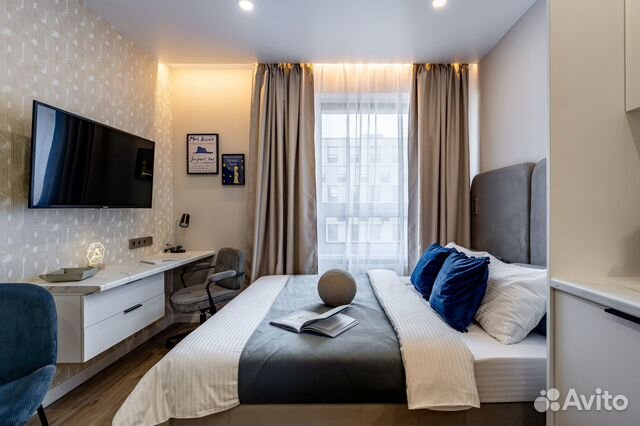 

Квартира-студия, 23 м², 1 кровать