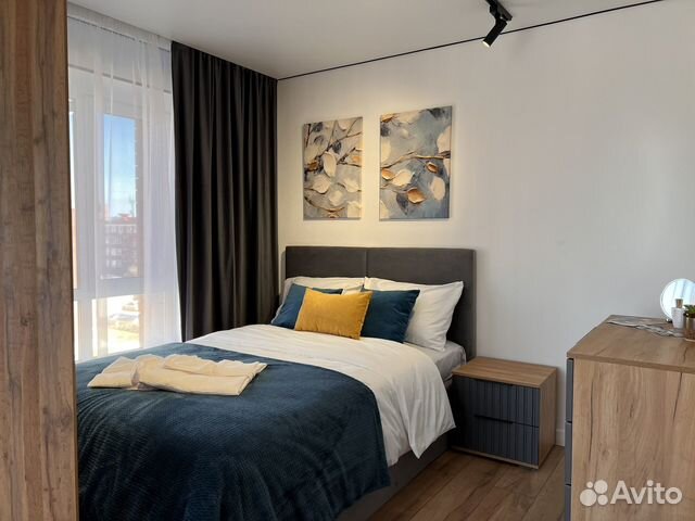 

Квартира-студия, 39 м², 2 кровати