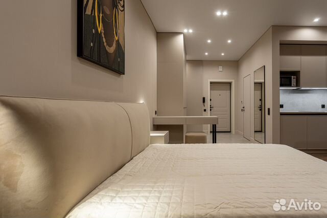 

Квартира-студия, 32 м², 2 кровати