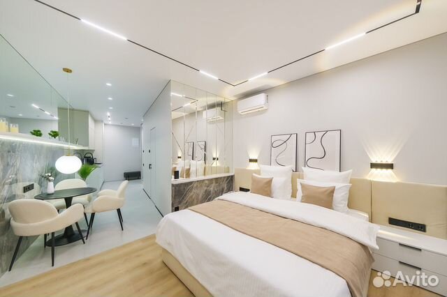 

Квартира-студия, 41 м², 1 кровать