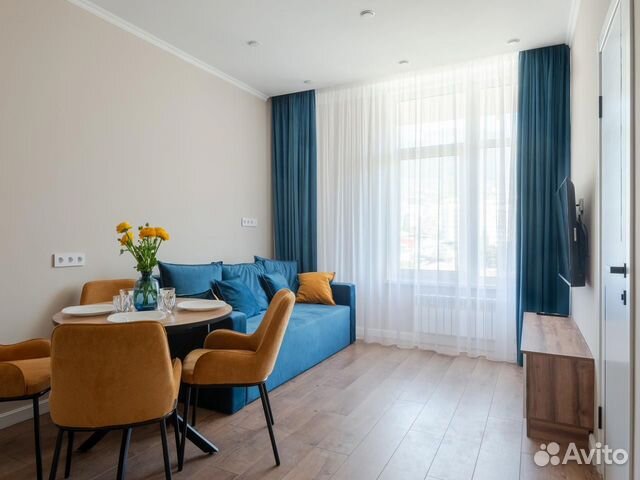 

1-к. квартира, 38 м², 2 кровати