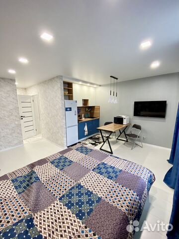 

Квартира-студия, 27 м², 1 кровать
