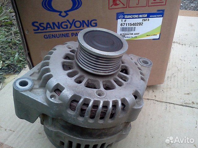 Генератор стартер Ssangyong Санг Енг